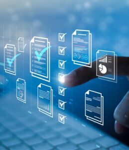 Digital document review and approval.
